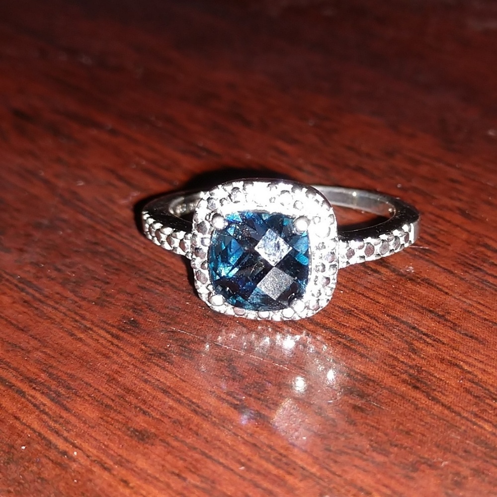 Blue Topaz ring